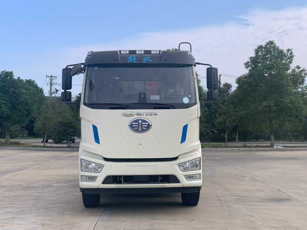 解放14方純電動(dòng)高端壓縮垃圾車EV圖片2