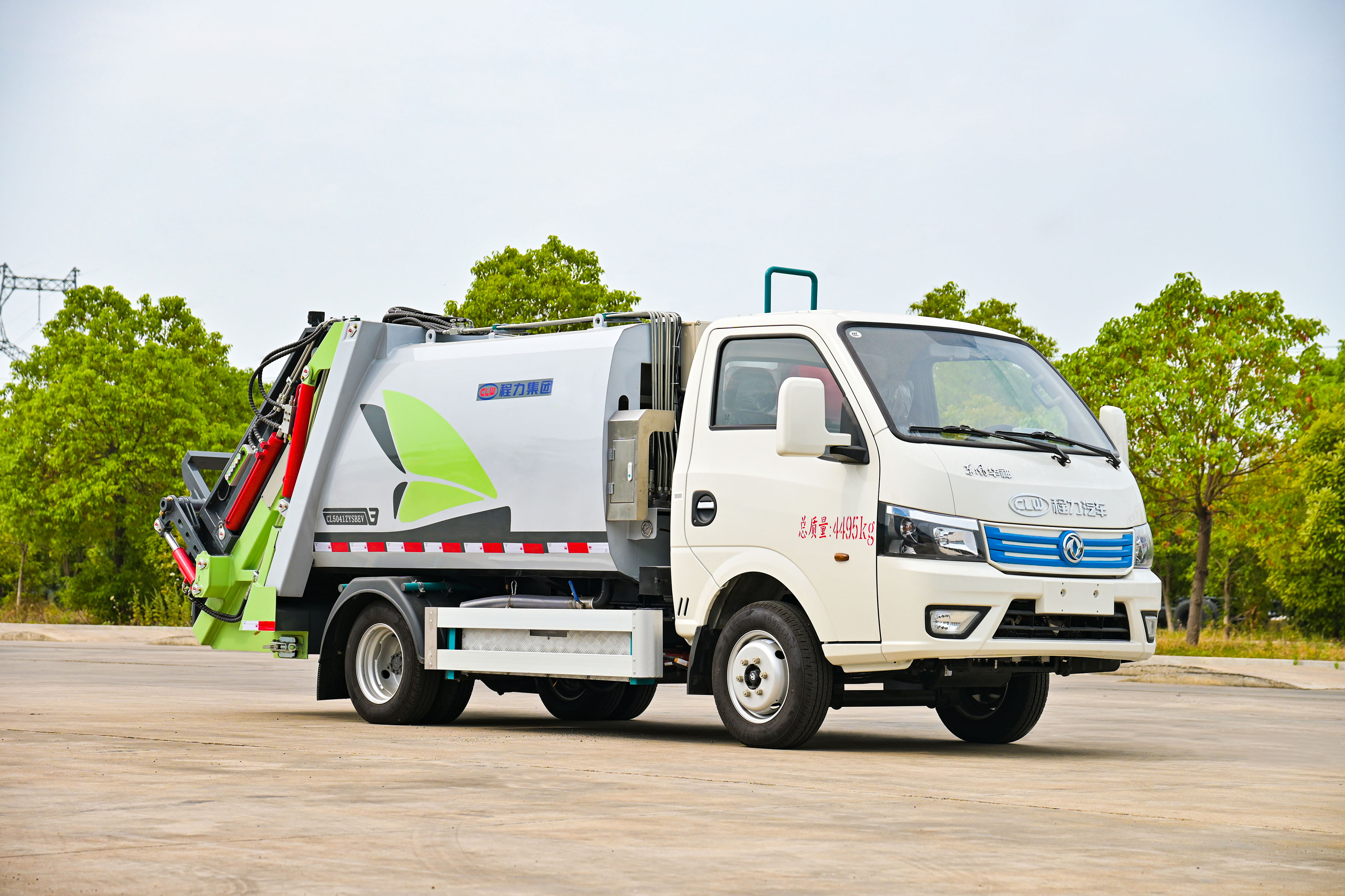 東風(fēng)華神純電動4方高端壓縮垃圾車