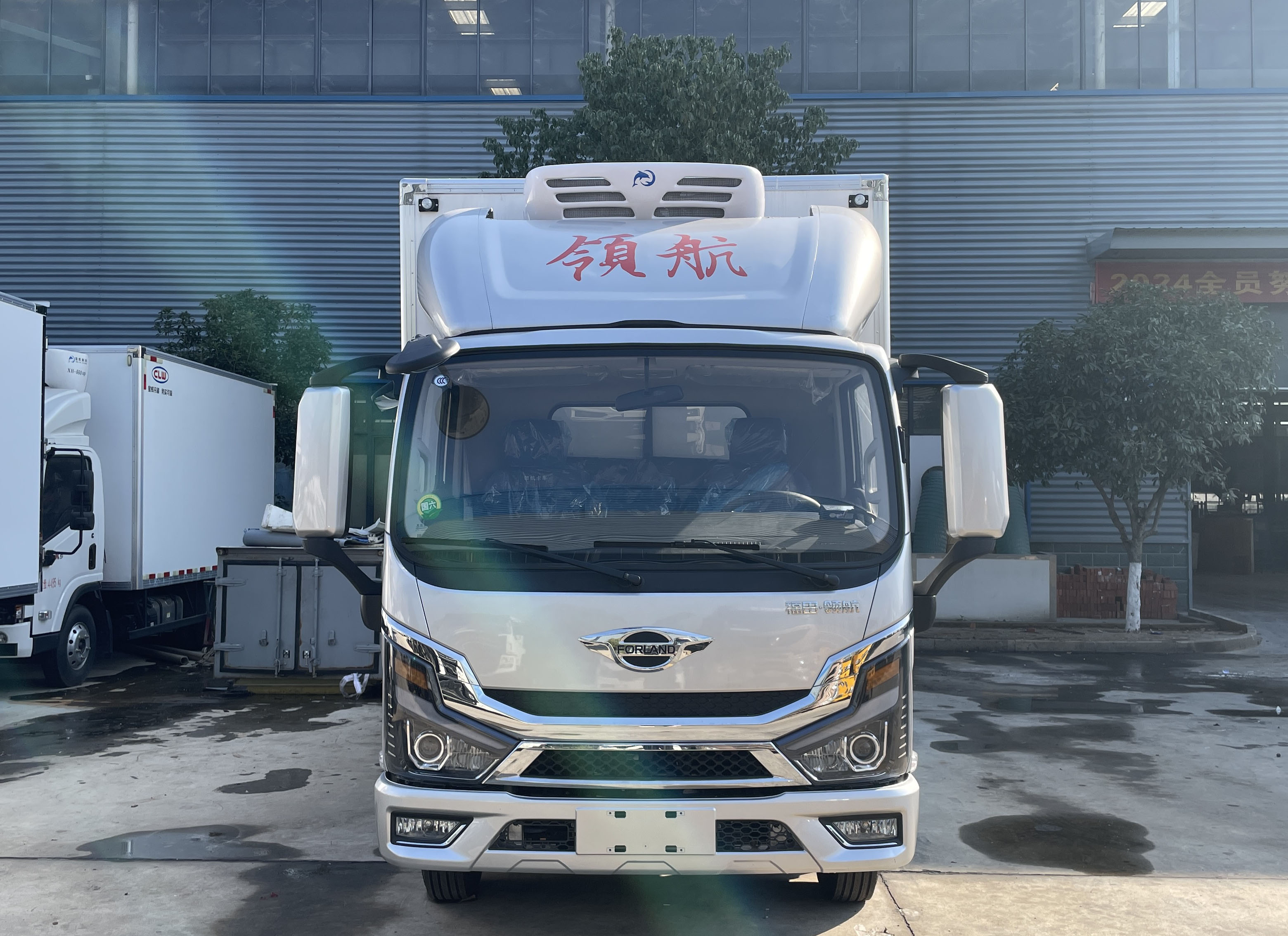 福田領(lǐng)航3.8米冷藏車(chē)圖片2